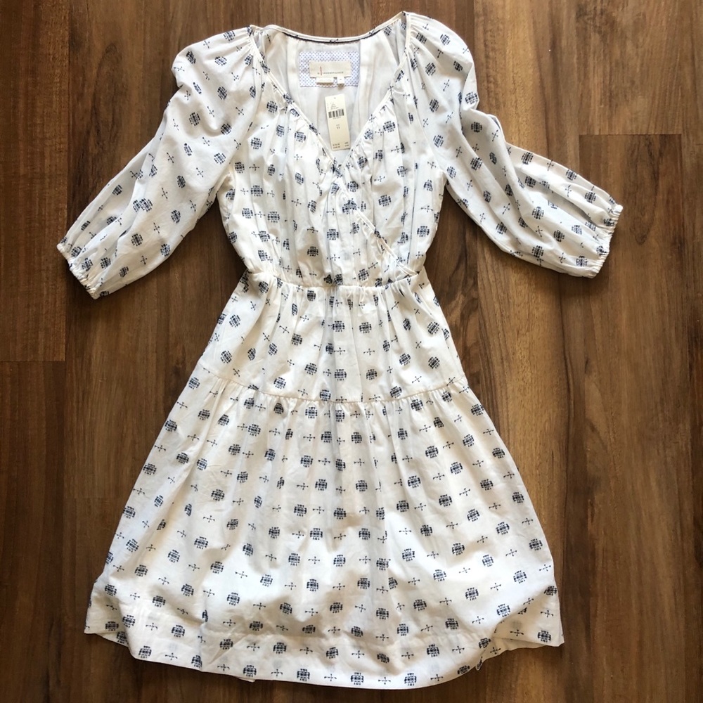 NWT Anthropologie Marcie Textured Tunic XS